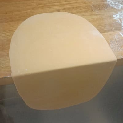 Rolling out pasta very thinly